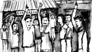 Enfadoaccionados en las plazas